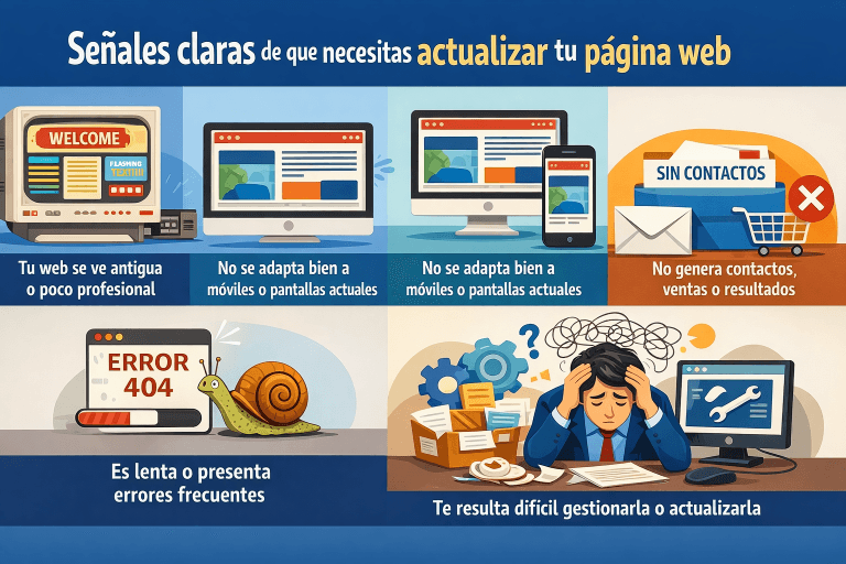 cuándo actualizar una página web cuándo actualizar una página web